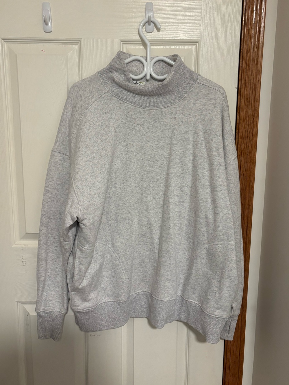 Aerie Offline Cloud Fleece Oversized Mockneck Sweatshirt, Size Medium